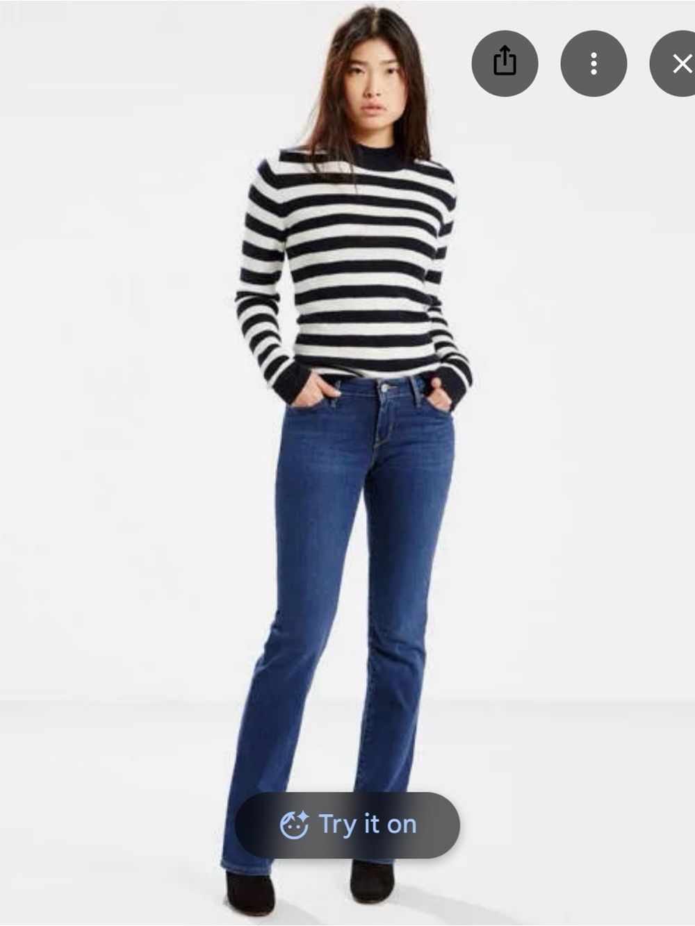 Levis 815 Curvy Bootcut Jeans Women's Bootcut
Midrise Jeans